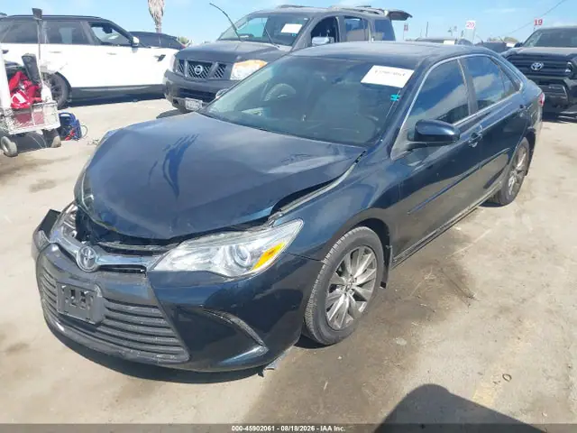 4T1BF1FK5HU782575 — 2017 Toyota Camry XLE, фото 2 с аукциона IAAI 14.10.2026, Передняя часть