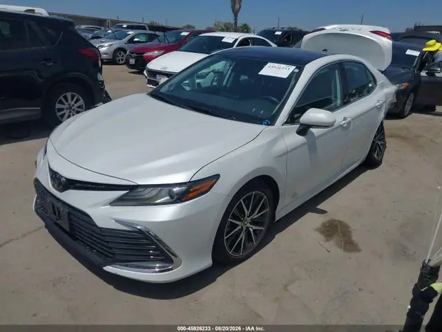 4T1F11AK4MU439211 — 2021 Toyota Camry XLE, фото 2 с аукциона IAAI 30.09.2026, Задняя часть