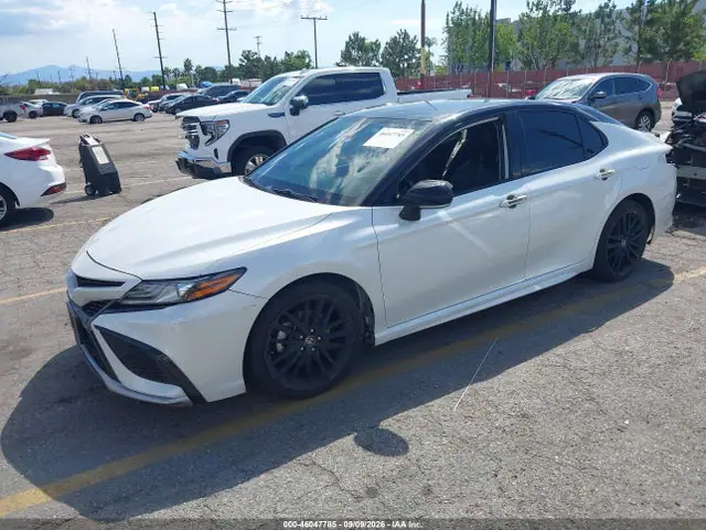 2022 Toyota Camry Xse Hybrid VIN 4T1K31AK1NU042209 фото 2