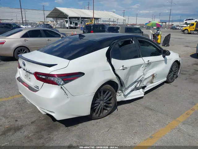 2022 Toyota Camry Xse Hybrid VIN 4T1K31AK1NU042209 фото 4