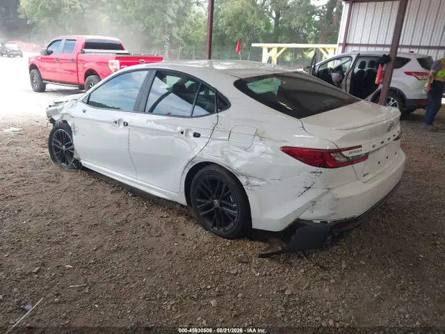 2026 Toyota Camry Xse/night Shade/le/xle/se VIN 4T1DAACK4TU257544 фото 3