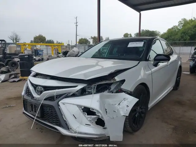 4T1KZ1AK7NU069770 — 2022 Toyota Camry XSE V6, фото 2 с аукциона IAAI 29.09.2026, Передняя часть