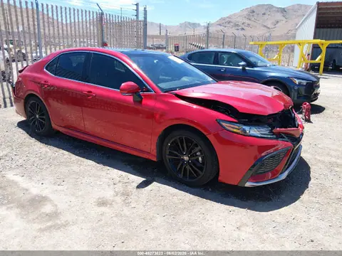 4T1KZ1AK1RU102820 — 2024 Toyota Camry XSE V6, Передняя часть (Front & Rear), фото до ремонта