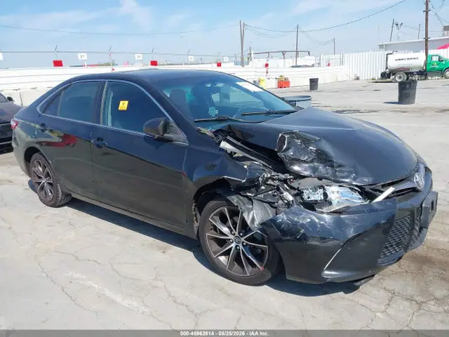 4T1BF1FK3HU617589 — 2017 Toyota Camry XSE, Передняя часть (Front End), фото до ремонта