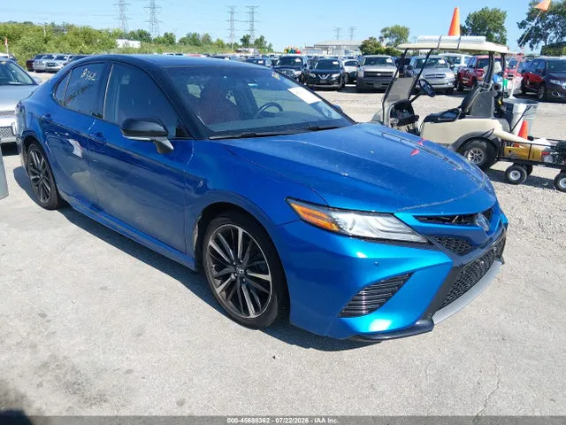 2018 Toyota CAMRY XSE VIN 4T1B61HK8JU090152 фото 1