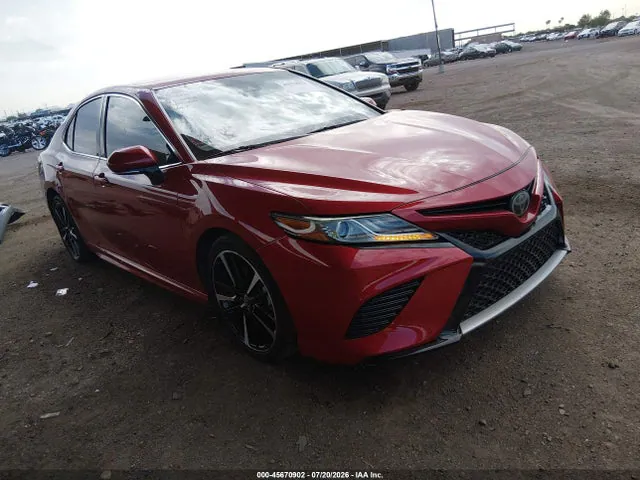 2019 Toyota CAMRY XSE VIN 4T1B61HKXKU186558 фото 1