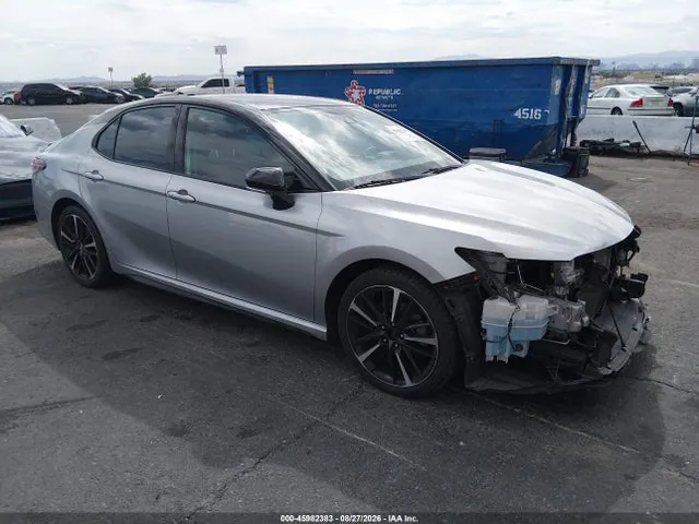 2019 Toyota CAMRY XSE VIN 4T1B61HK9KU202782 фото 1