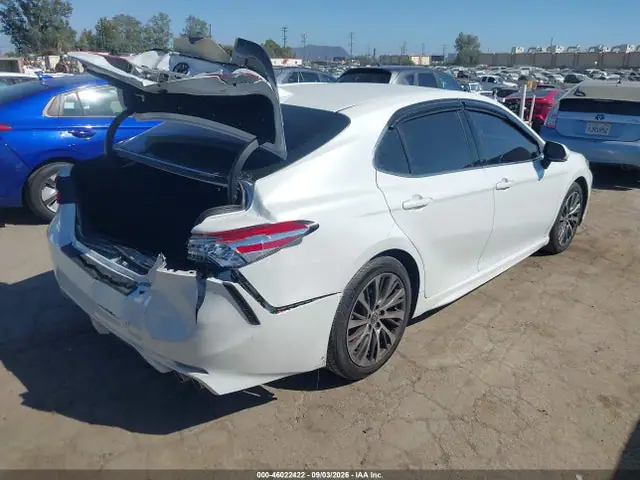 4T1K61AK0LU917283 — 2020 Toyota Camry XSE, фото 4 с аукциона IAAI 30.09.2026, Задняя часть
