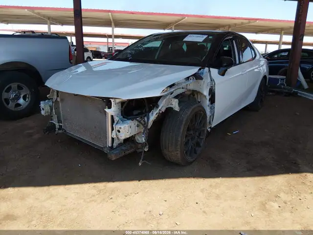 4T1K61AK8MU495426 — 2021 Toyota Camry XSE, фото 2 с аукциона IAAI 29.09.2026, Передняя часть