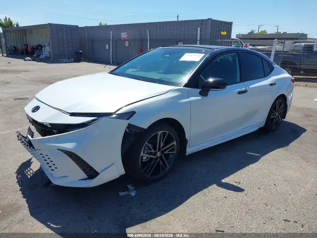 4T1DAACK4SU124202 — 2025 Toyota Camry XSE, фото 2 с аукциона IAAI 30.09.2026, Передняя часть