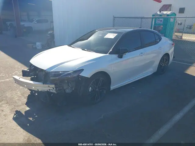 4T1DAACK4TU304037 — 2026 Toyota Camry XSE, фото 2 с аукциона IAAI 29.09.2026, Передняя часть