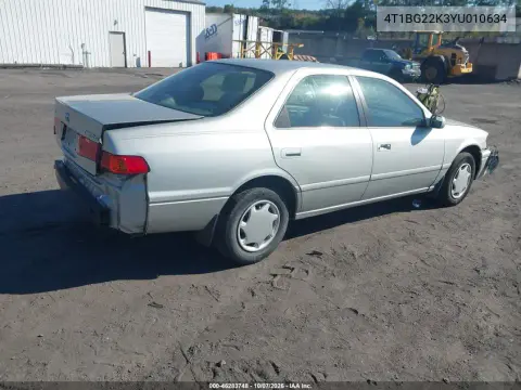 2000 Toyota Camry Ce VIN 4T1BG22K3YU010634 фото 5