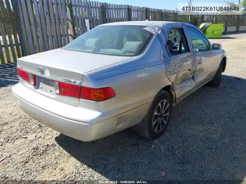 2001 Toyota Camry Le VIN 4T1BG22K61U848646 фото 5