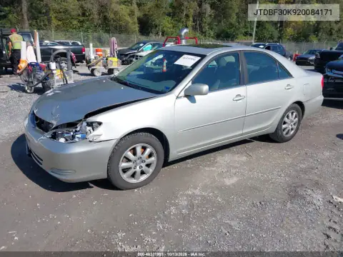 JTDBF30K920084171 — 2002 Toyota Camry, фото 3 с аукциона IAAI, Передняя часть