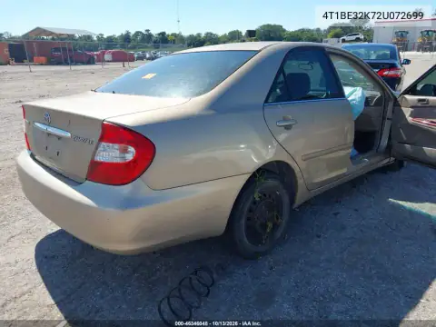 4T1BE32K72U072699 — 2002 Toyota Camry, фото 4 с аукциона IAAI, Не указано
