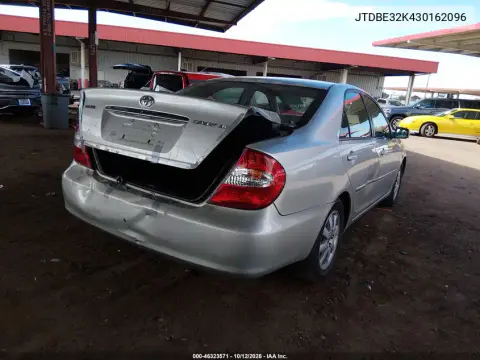 2003 Toyota Camry Xle VIN JTDBE32K430162096 фото 5
