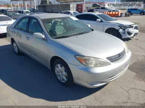 4T1BE32K04U807736 — 2004 Toyota Camry, Кража, фото до ремонта