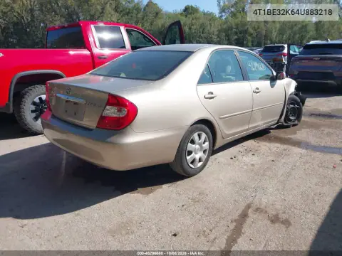 2004 Toyota Camry Le VIN 4T1BE32K64U883218 фото 5