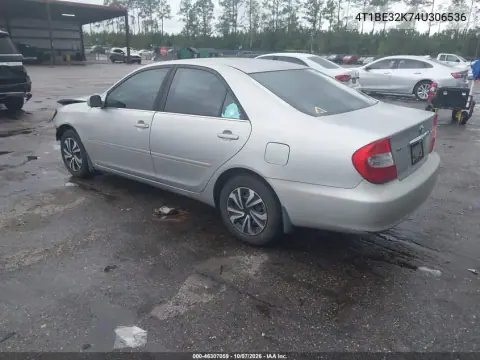 2004 Toyota Camry Le VIN 4T1BE32K74U306536 фото 4