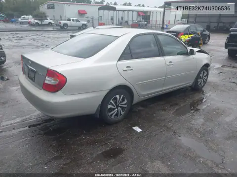 2004 Toyota Camry Le VIN 4T1BE32K74U306536 фото 5
