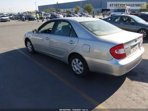 2004 Toyota Camry Le VIN 4T1BE32K94U378807 фото 4