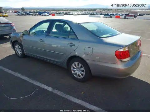 2005 Toyota Camry Le VIN 4T1BE30K45U529007 фото 4
