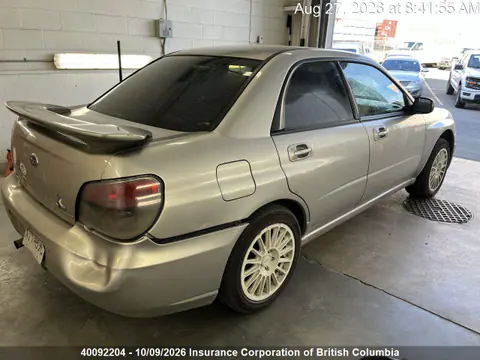 2006 Subaru Impreza 2.5I VIN JF1GD67646H517852 фото 3