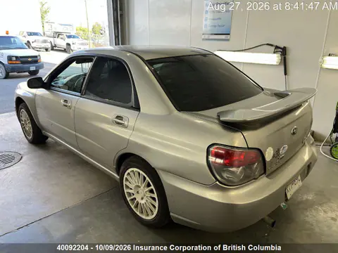 2006 Subaru Impreza 2.5I VIN JF1GD67646H517852 фото 4