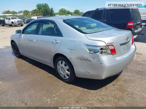 2007 Toyota Camry Le VIN 4T1BE46KX7U591821 фото 4