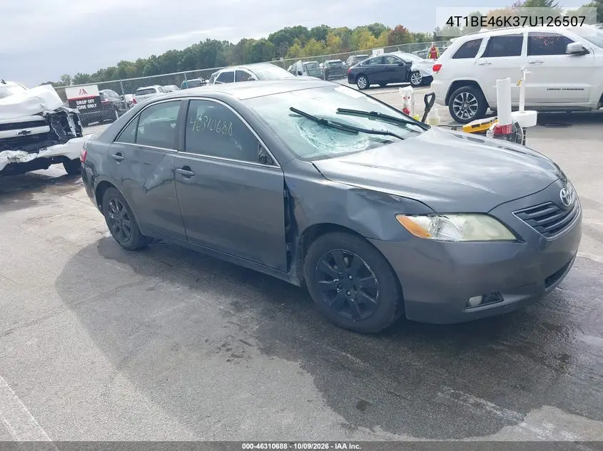 2007 Toyota Camry Xle VIN 4T1BE46K37U126507 фото 2