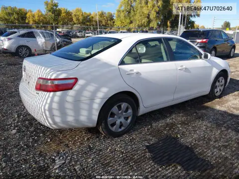 4T1BE46K47U702640 — 2007 Toyota Camry, фото 5 с аукциона IAAI, Передний левый