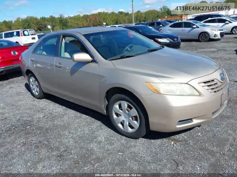 4T1BE46K27U516675 — 2007 Toyota Camry, Естественный износ, фото до ремонта