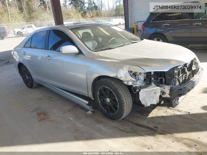 JTNBB46K073029974 — 2007 Toyota Camry, фото 2 с аукциона IAAI, Передняя часть слева