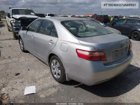 4T1BE46K07U669961 — 2007 Toyota Camry, фото 3 с аукциона IAAI, Естественный износ