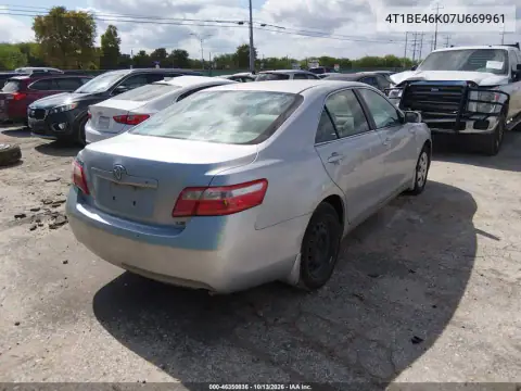 4T1BE46K07U669961 — 2007 Toyota Camry, фото 4 с аукциона IAAI, Естественный износ