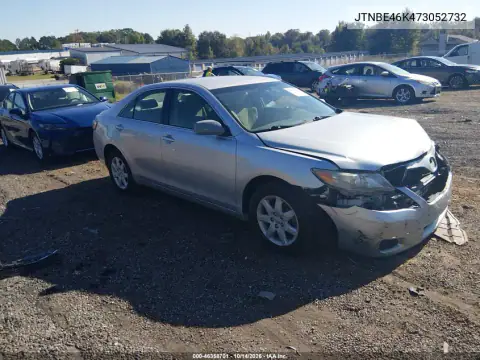 JTNBE46K473052732 — 2007 Toyota Camry, Передняя часть, фото до ремонта