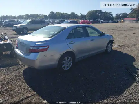 JTNBE46K473052732 — 2007 Toyota Camry, фото 4 с аукциона IAAI, Передняя часть
