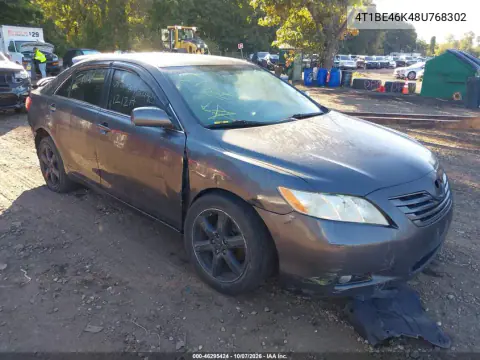 4T1BE46K48U768302 — 2008 Toyota Camry, не указано, фото до ремонта