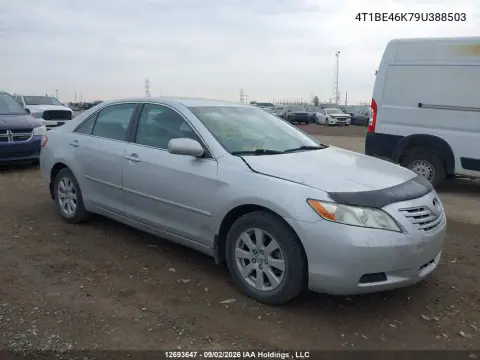 4T1BE46K79U388503 — 2009 Toyota Camry, Передняя часть, фото до ремонта