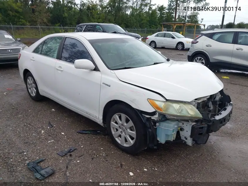 2009 Toyota Camry Hybrid VIN 4T1BB46K39U100114 фото 2