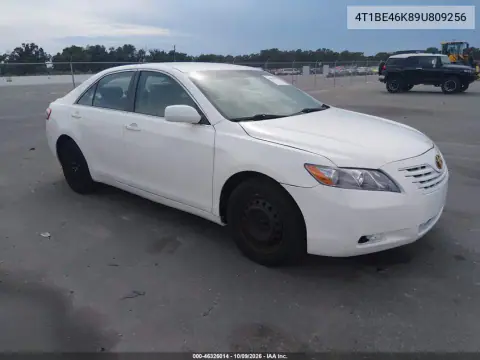 4T1BE46K89U809256 — 2009 Toyota Camry, Передняя часть, фото до ремонта
