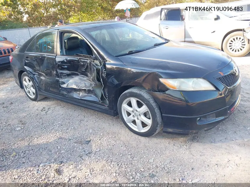 4T1BK46K19U096483 — 2009 Toyota Camry, фото 2 с аукциона IAAI, Передняя часть справа