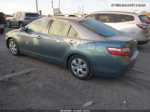 2009 Toyota Camry Le VIN 4T4BE46K69R124260 фото 3