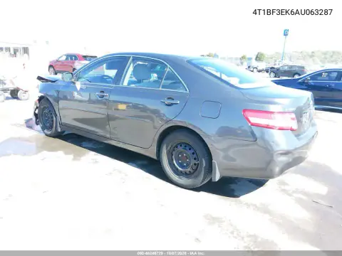 2010 Toyota Camry Le VIN 4T1BF3EK6AU063287 фото 3