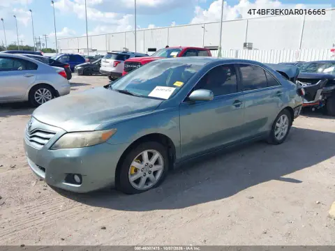 2010 Toyota Camry Xle VIN 4T4BF3EK0AR016665 фото 2