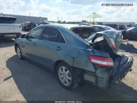 2010 Toyota Camry Xle VIN 4T4BF3EK0AR016665 фото 3