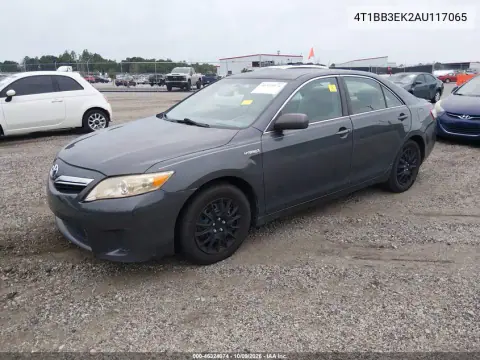2010 Toyota Camry Hybrid VIN 4T1BB3EK2AU117065 фото 3