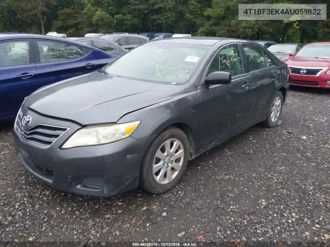 2010 Toyota Camry Le VIN 4T1BF3EK4AU059822 фото 2