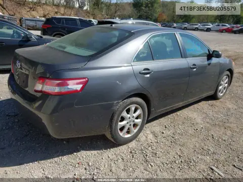 2011 Toyota Camry Le VIN 4T1BF3EK5BU205579 фото 5