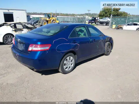 2011 Toyota Camry Le VIN 4T4BF3EK5BR146202 фото 5